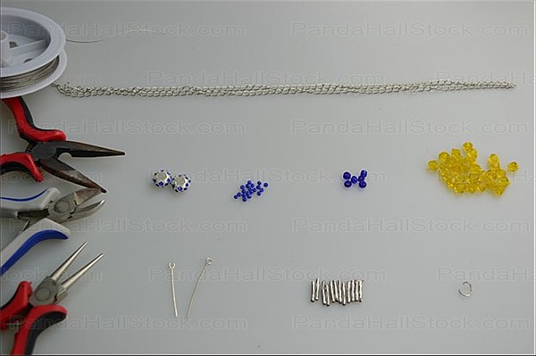 Main materials in homemade necklaces ideas